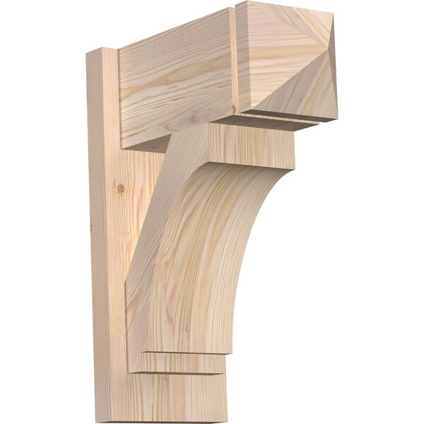 Ekena Millwork Imperial Arts & Crafts Smooth Outlooker, Douglas Fir, 7 1/2"W x 16"D x 20"H OUT08X16X20IMP03SDF - main